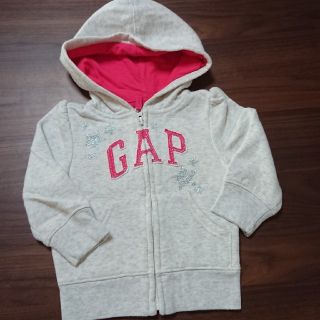 ベビーギャップ(babyGAP)のギャップパーカー80センチ(トレーナー)