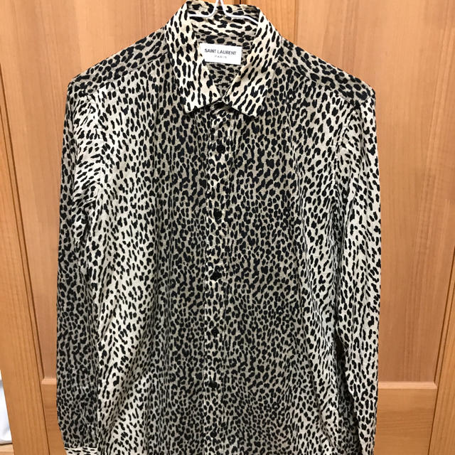 SAINT LAURENT PARIS  レオパード シャツ