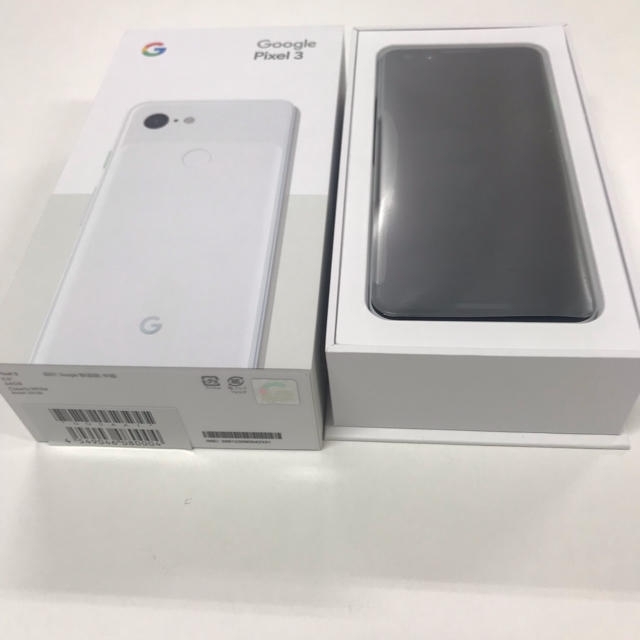 ANDROID - Google PIxel3 64GB Clearly White