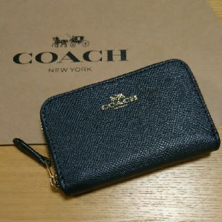 コーチ(COACH)の☆新品☆ コーチ 小銭入れ ネイビー ☆(財布)