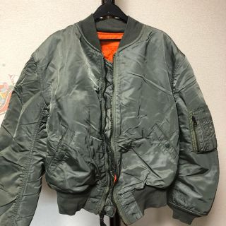 アルファインダストリーズ(ALPHA INDUSTRIES)のメンズ 保存袋付き！！ALPHAINDUSTRIESLING MA-1☆彡.(ブルゾン)