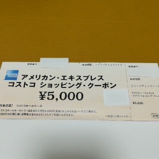 コストコ(コストコ)の専用！　コストコ　クーポン券　5000円分(ショッピング)