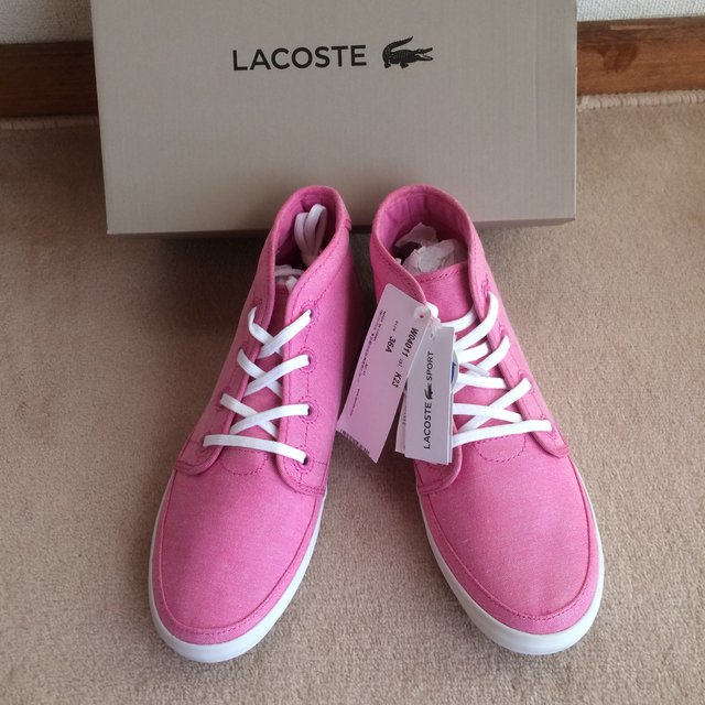 新品未使用 LACOSTE スニーカー-