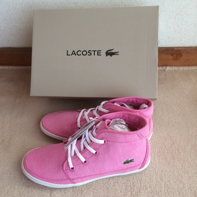 LACOSTE(ラコステ)の☆新品未使用☆ラコステシュ－ズ レディースの靴/シューズ(スニーカー)の商品写真