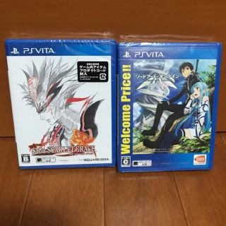 プレイステーションヴィータ(PlayStation Vita)のPS vita  新品2点セット(携帯用ゲームソフト)