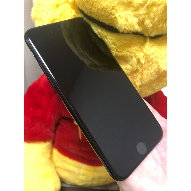 iPhone(アイフォーン)のiPhone7  JetBlack SIMフリー  本日最終日です。 スマホ/家電/カメラのスマートフォン/携帯電話(スマートフォン本体)の商品写真
