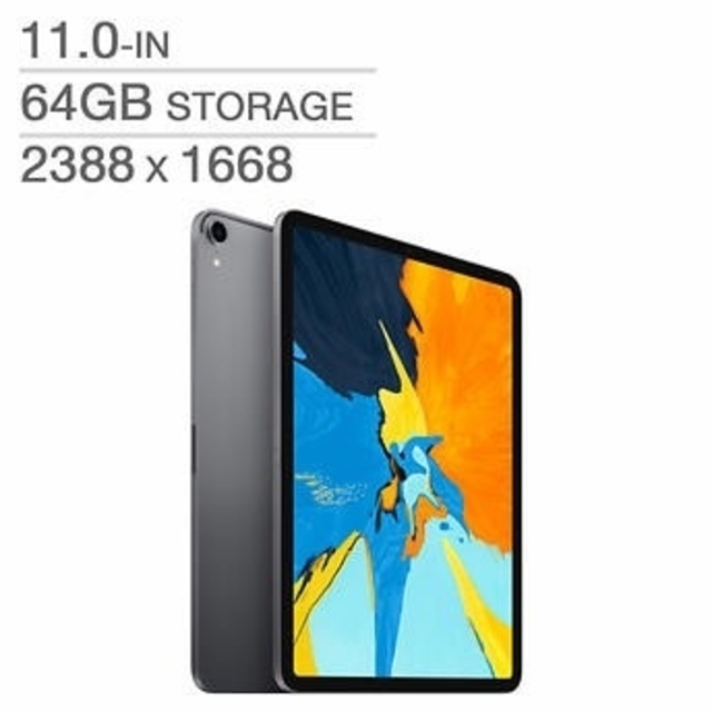 iPad(アイパッド)の【未開封】iPad Pro 11インチ 64GB Wi-Fiモデル【送料込】
 スマホ/家電/カメラのPC/タブレット(タブレット)の商品写真