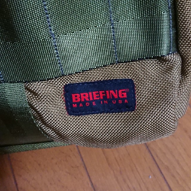 在庫あ即納 BRIEFING - BRIEFING 2Wayカーゴボストンバッグ カーキ