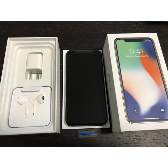 高品質 Apple - 【最終値下げ】【早い者勝ち】☆iPhone X 64GB 新品