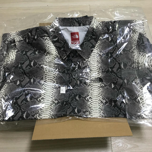 supreme thenorthface snakeskin L