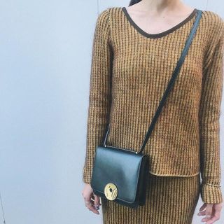 グリード(GREED)のGREED 2018aw MOHAIR KNITTING イレギュラーVネック(ニット/セーター)