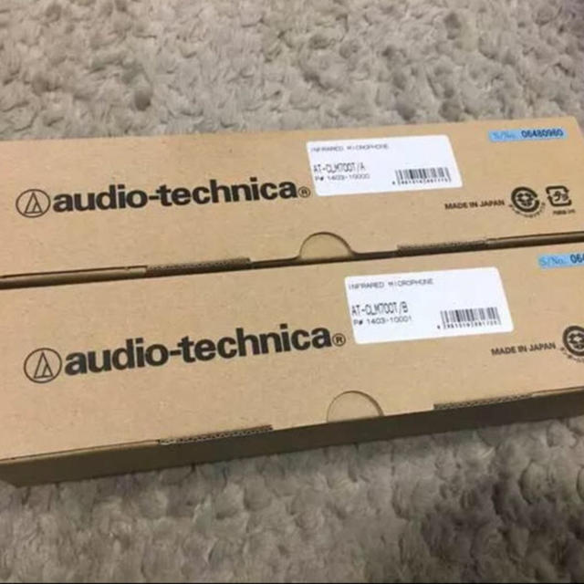 オーディオテクニカ マイク2本セットレコーディング/PA機器