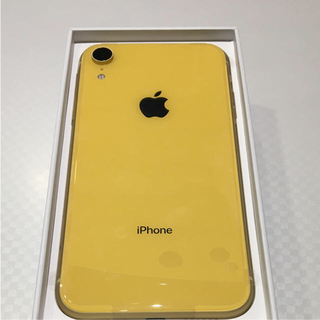 アイフォーン(iPhone)のiPhoneXR 64GB イエロー SIMフリー 新品(スマートフォン本体)