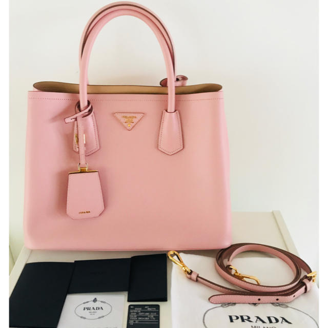 29cm底部最終お値下げ!!*PRADA プラダ サフィアーノ  キュイール*