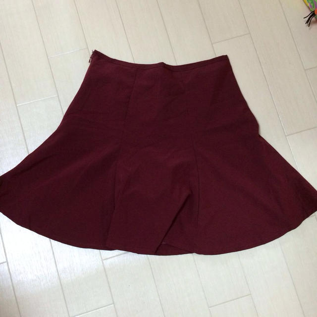 GRL(グレイル)のボルドーミニスカート レディースのスカート(ミニスカート)の商品写真