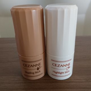 セザンヌケショウヒン(CEZANNE（セザンヌ化粧品）)のセザンヌ シェーディングスティック&ハイライトスティック(コントロールカラー)