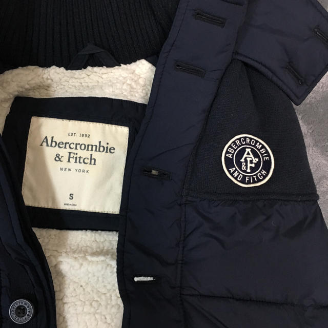 Abercrombie&Fitch - アバクロ ダウンベスト メンズ S Abercrombie ...