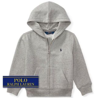 ラルフローレン(Ralph Lauren)の☆新品☆115 ラルフローレン 裏起毛フードパーカー グレー 6880(ジャケット/上着)