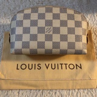 ルイヴィトン(LOUIS VUITTON)のルイヴィトン ダミエアズール 化粧ポーチ 中古品(ポーチ)