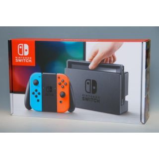 ニンテンドースイッチ(Nintendo Switch)のニンテンドースイッチ 本体 ネオンブルー・ネオンレッド(携帯用ゲーム機本体)