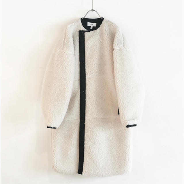 ワンピなど最旬ア! HYKE - ボアコート 【HYKE】2018AW ロングコート