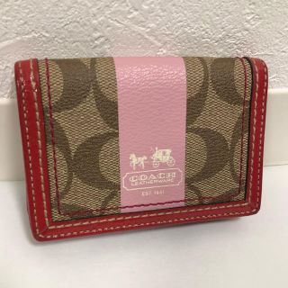 コーチ(COACH)のCOACH カードケース(名刺入れ/定期入れ)