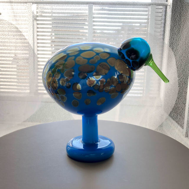 iittala(イッタラ)のiittala Lagoon Kiwi Oiva Toikka バード インテリア/住まい/日用品のインテリア小物(置物)の商品写真