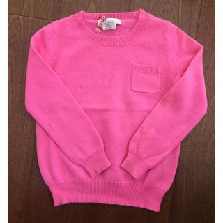 ジェイクルー(J.Crew)のジャスミン様専用　crewcuts カシミヤセーター 4-5Y 100汚れあり(ニット)