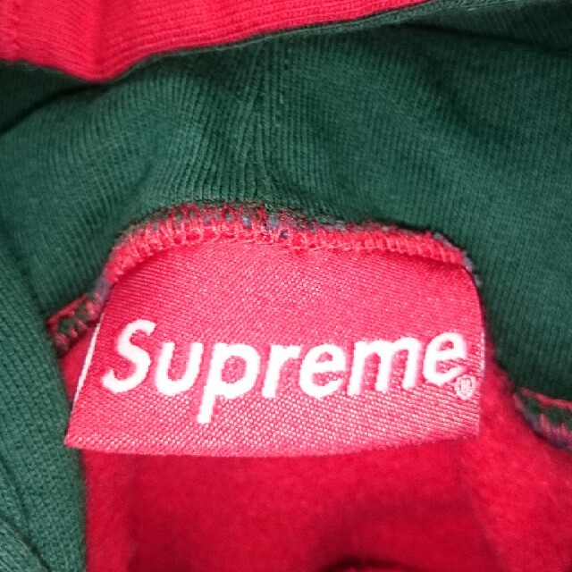 Supreme paneled hooded sweatshirt