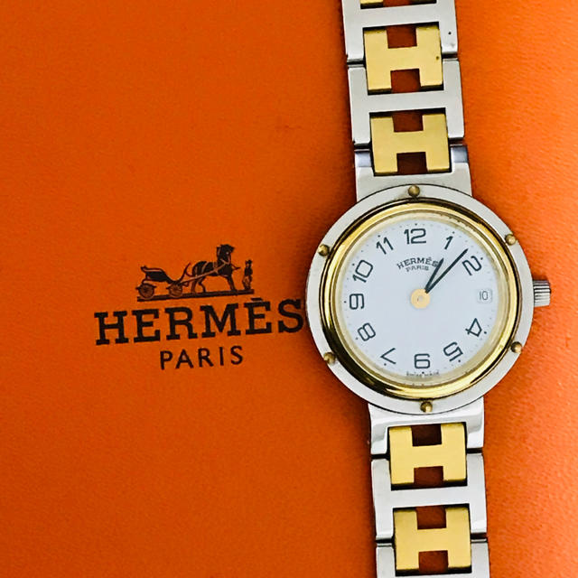 Hermes - エルメス HERMES クリッパー 腕時計の+spbgp44.ru