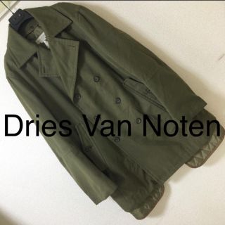 ドリスヴァンノッテン(DRIES VAN NOTEN)の◆レア◆ドリスヴァンノッテン◆キャンバス コート キルティングライナー 50 L(ピーコート)