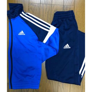 アディダス(adidas)の☆アディダスジャージ 上下セット サイズ130㎝☆(ウェア)