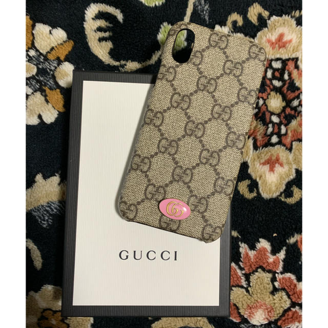 Gucci(グッチ)のGUCCI iPhoneX ケース スマホ/家電/カメラのスマホアクセサリー(iPhoneケース)の商品写真