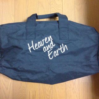 ヘブンアンドアース(HEAVEN and Earth)のボストン風おっきいバック(ショップ袋)
