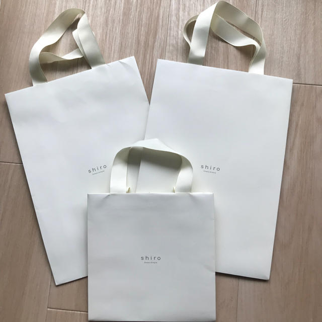 shiro(シロ)のshiro ショップ袋紙袋 レディースのバッグ(ショップ袋)の商品写真