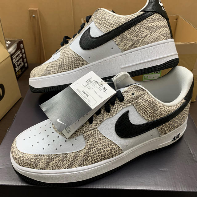 早い者勝ち NIKE AIR Force 1 エア フォース 1 白蛇