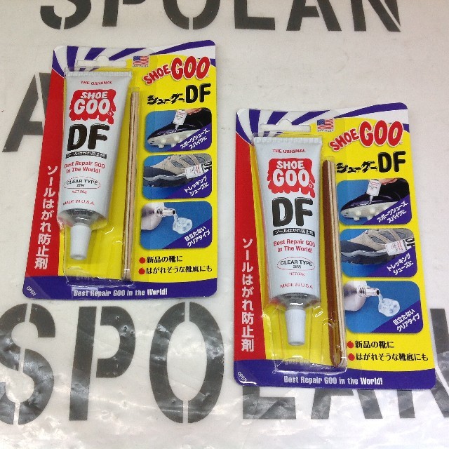 シューグー【SHOE GOO DF CLEAR】透明 ２個セット 新品正規品 スポーツ/アウトドアのスポーツ/アウトドア その他(スケートボード)の商品写真