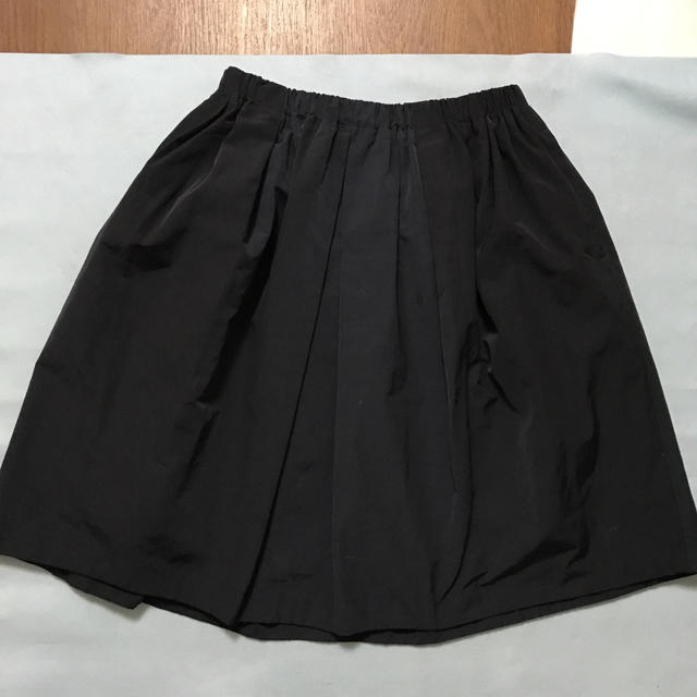 d'un a' dix(アナディス)のアナディス ゴムスカート 紺 レディースのスカート(ひざ丈スカート)の商品写真