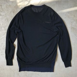 サカイ(sacai)の即完売 sacai ドッキングニット (ニット/セーター)