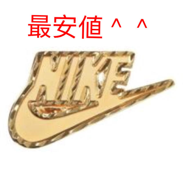 SUPREME 四角い NIKE 14K Gold Earring Gold ピアス SUPREME 四角い NIKE 14K Gold Earring Gold ピアス