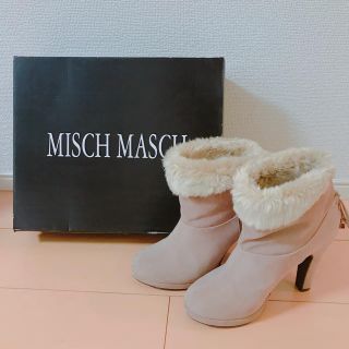 ミッシュマッシュ(MISCH MASCH)のMISCH MASCH・・ファー付きショートブーツ(ブーツ)