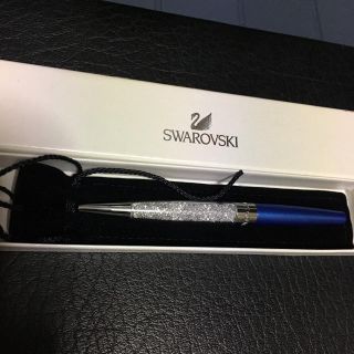 スワロフスキー(SWAROVSKI)の本物スワロフスキーのボールペン 未使用箱入り(ペン/マーカー)