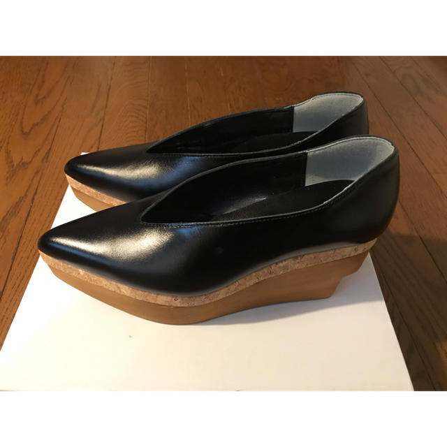 Ameri VINTAGE(アメリヴィンテージ)のAmeri VINTAGE WOOD PLATFORM PUMPS レディースの靴/シューズ(ハイヒール/パンプス)の商品写真