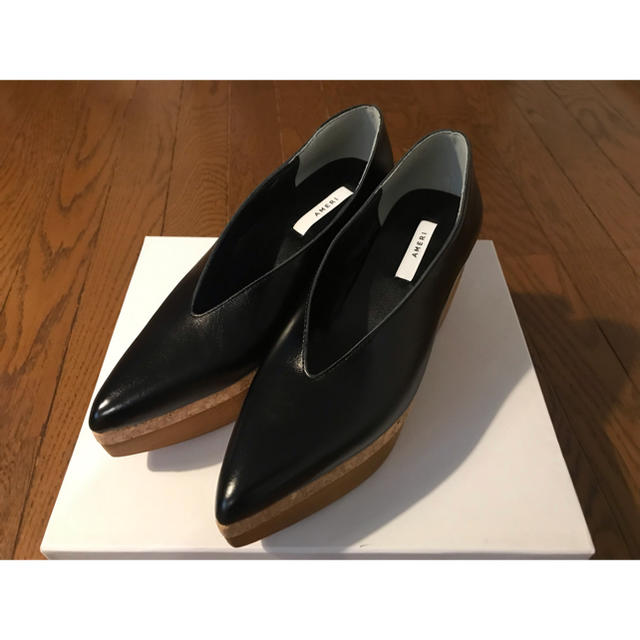 Ameri VINTAGE(アメリヴィンテージ)のAmeri VINTAGE WOOD PLATFORM PUMPS レディースの靴/シューズ(ハイヒール/パンプス)の商品写真