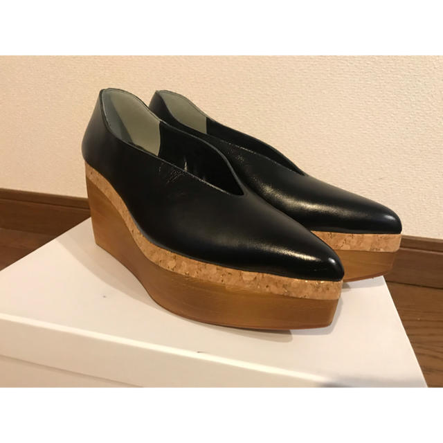 Ameri VINTAGE(アメリヴィンテージ)のAmeri VINTAGE WOOD PLATFORM PUMPS レディースの靴/シューズ(ハイヒール/パンプス)の商品写真