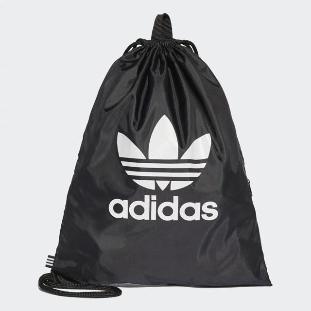 adidas(アディダス)の【新品・即納OK】adidas オリジナルス ナップサック ジムサック 黒 メンズのバッグ(バッグパック/リュック)の商品写真