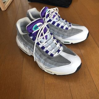 ナイキ(NIKE)のエアマックス９５ グレープ(スニーカー)