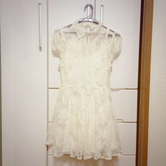 SNIDEL snidel❤︎レースシャツワンピースの通販 by ☆|スナイデルならラクマ SNIDEL スナイデル ワンピース ミニ カットワーク レース 刺繍 透け感