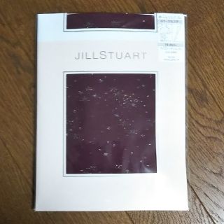 ジルスチュアート(JILLSTUART)のみゅうさま⭐️JILLSTUART  スパークルスター  19ボルドー(タイツ/ストッキング)