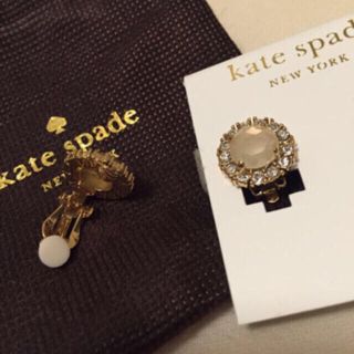 ケイトスペードニューヨーク(kate spade new york)のケイトスペード♡ビジューイヤリング(イヤリング)